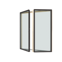 Casement door, 2-leaf